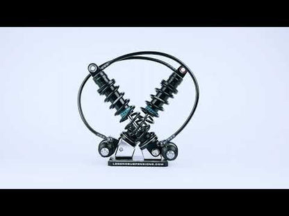 REVO-ARC 13" Remote Reservoir Suspension for 14-26 FLH/FLT Harley Touring