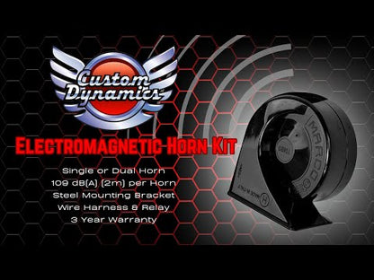 109 dB Electromagnetic Horn Kit for Softail Motorcycles