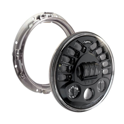 ProBEAM® Adaptive 7" LED Headlamp with Mounting Ring for Harley