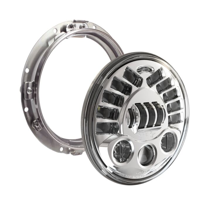 ProBEAM® Adaptive 7" LED Headlamp with Mounting Ring for Harley