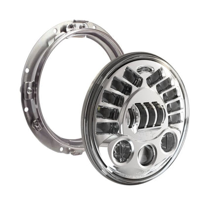 ProBEAM® Adaptive 7" LED Headlamp with Mounting Ring for Harley