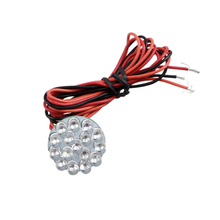 Round Universal LED PCB Cluster with Wires