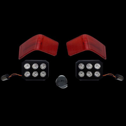 Run/Brake LED Lights with Lenses for Harley-Davidson® Tour-Pak®