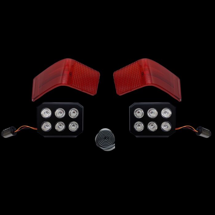 Run/Brake LED Lights with Lenses for Harley-Davidson® Tour-Pak®