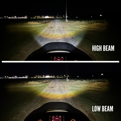 Shark Demon® Headlight + Fog Lamp Combo Kit for Rushmore Road Glide