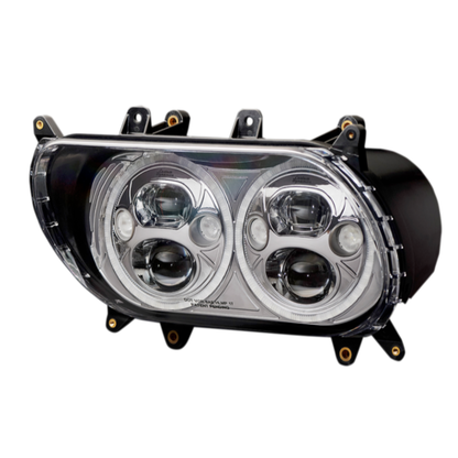 TruBEAM® LED Headlamp with Auxiliary Turn Signals for Rushmore Road Glide