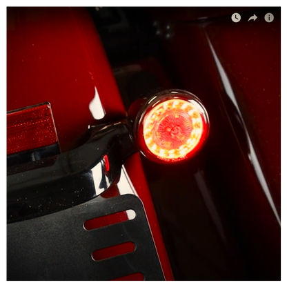 ProBEAM® Red 1157 LED Turn Signal Inserts with Choice of Lens