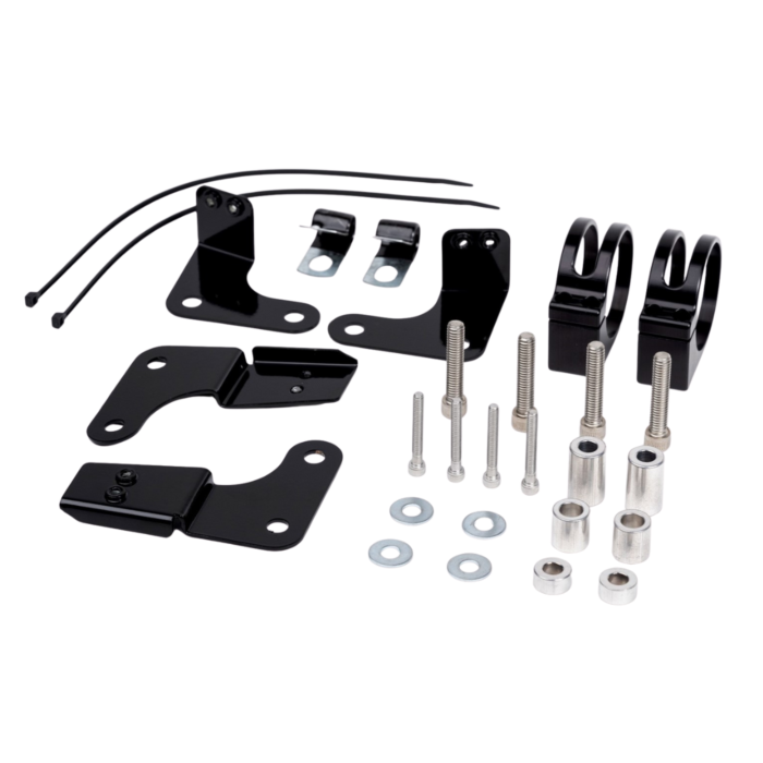 Remote Reservoir Discrete Mounting Kit for FLH/FLT Touring Models
