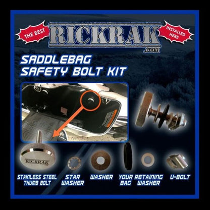 RickRak SureKlik® Saddlebag Safety Bolt Kit