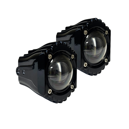 Shark Demon® LED Fog Lights for Harley-Davidson Softail, Touring, & Trike Motorcycles