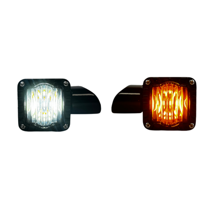 Shark Demon® LED Front Turn Signals for Rushmore Road Glide