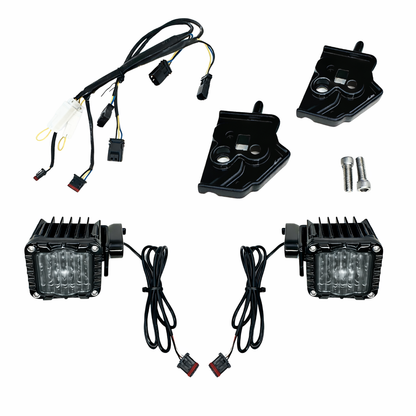 Shark Demon® LED Front Turn Signals for 2023-2026 Street Glide