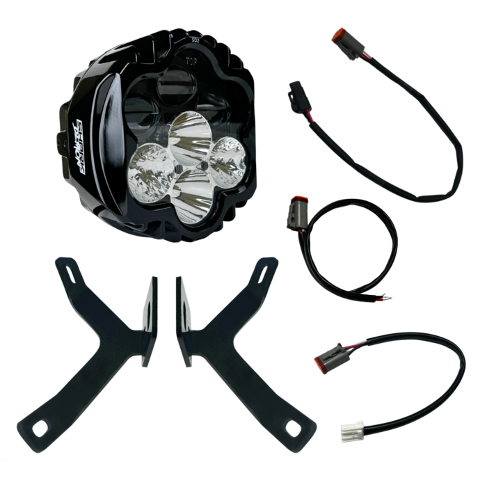 Shark Demon® LED Headlight Kit for Memphis Shades Road Warrior® Fairing