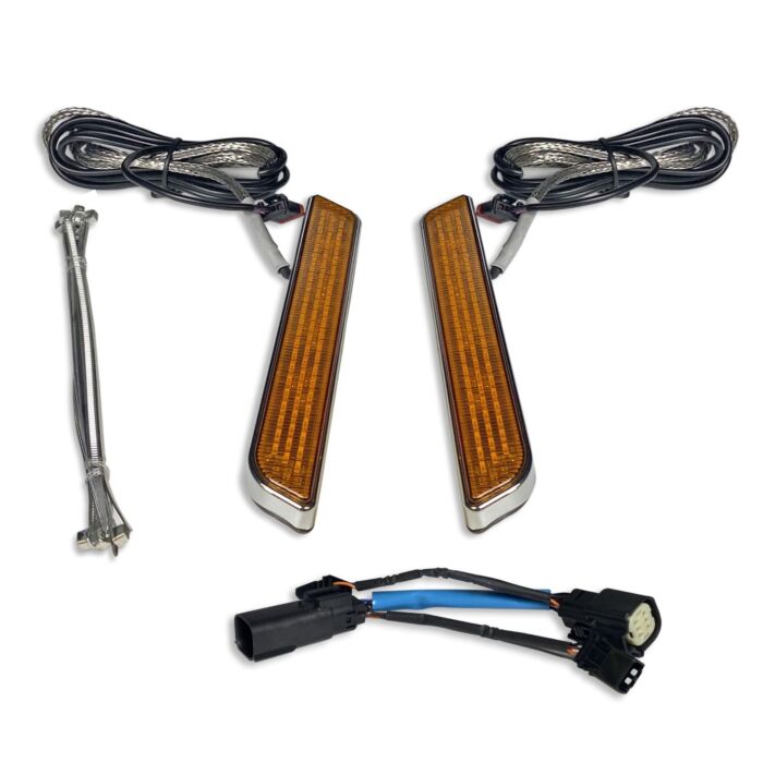Run/Turn Auxiliary LED Fork Lightz™ for 2010-2013 FLHX & FLTRX