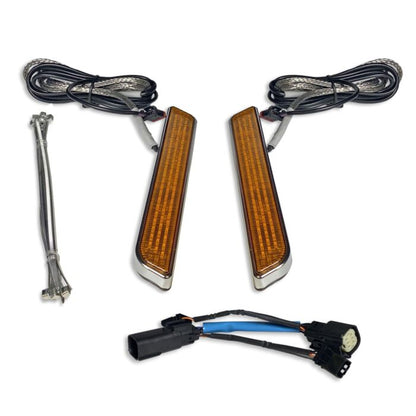 Run/Turn Auxiliary LED Fork Lightz™ for 2010-2013 FLHX & FLTRX