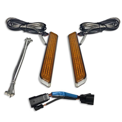 Run/Turn Auxiliary LED Fork Lightz™ for 2009-2013 FLHXSE FLTRXSE & FLHRSE