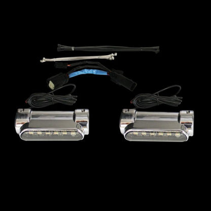 Crash Bar Lights with Auxiliary Run & Turn Signals for 2009-2013 FLHXSE FLTRXSE & FLHRSE