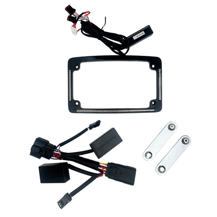 All-In-One LED License Plate Kit for 23-25 Street Glide & Road Glide Motorcycles
