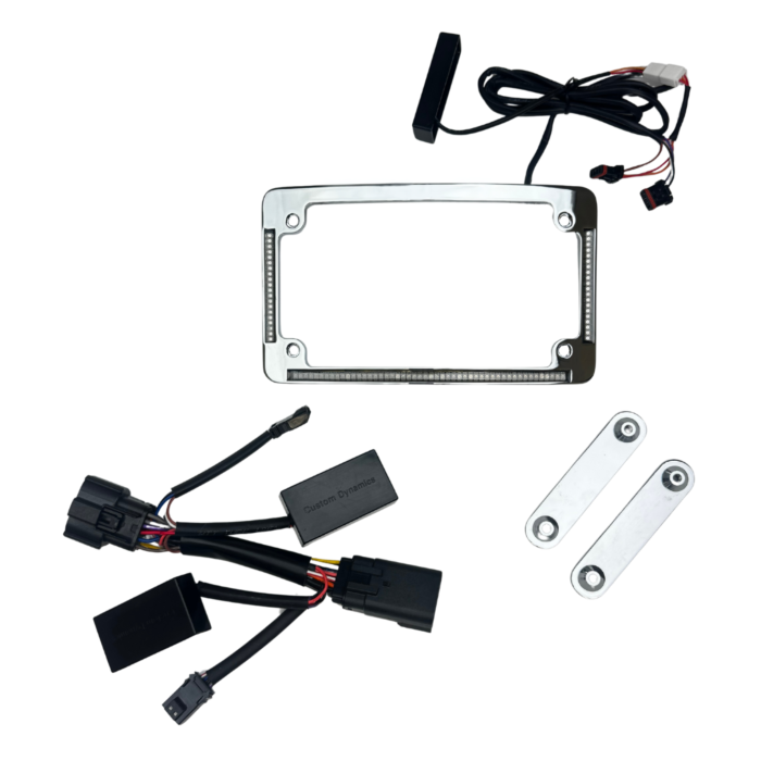 All-In-One LED License Plate Kit for 23-25 Street Glide & Road Glide Motorcycles