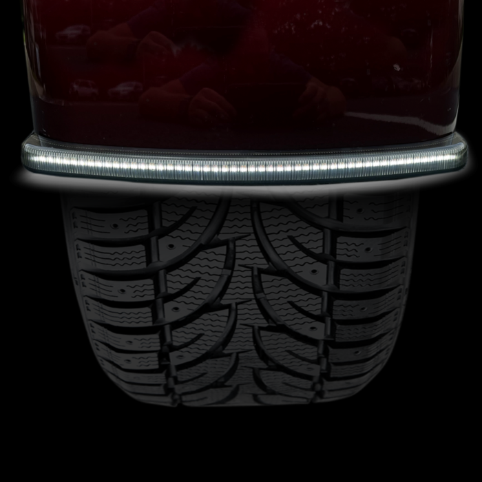 Auxiliary Run & Turn Forward Facing LED Fender Lights for TriGlide