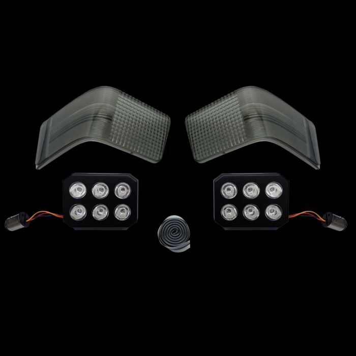 Run/Brake LED Lights with Lenses for Harley-Davidson® Tour-Pak®