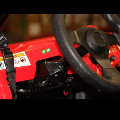 Amber Front & Red Rear UTV Turn Signal Kit with Steering Column Switch