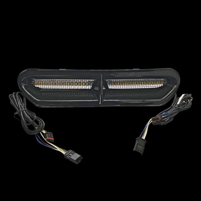 Batwing Fairing LED Vent Insert with Auxiliary Turn Signal