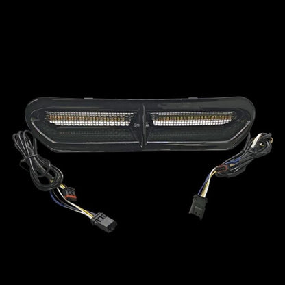 Batwing Fairing LED Vent Insert with Auxiliary Turn Signal