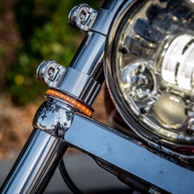 Amber LED Fork Wrap Arounds™ Auxiliary Turn Signals