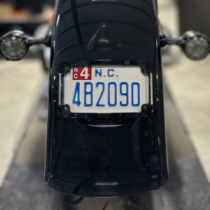 Decorative 3-Hole Motorcycle Rear Fender Cover