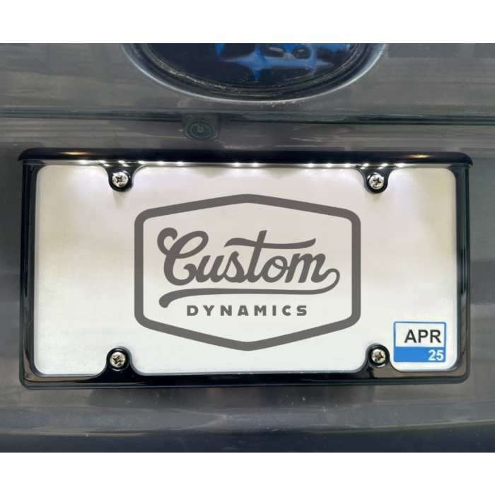 Automotive LED License Plate Frame