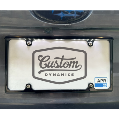 Automotive LED License Plate Frame