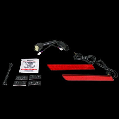 Saddlebag Latch Auxiliary LED Reflector Replacement for 2009-2013 FLHXSE FLTRXSE & FLHRSE