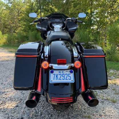 Fascia Panels with Auxiliary Run, Brake & Turn Signals for Harley-Davidson® FLHX FLTRX & FLHRXS