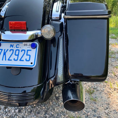 Fascia Panels with Auxiliary Run, Brake & Turn Signals for Harley-Davidson® FLHX FLTRX & FLHRXS