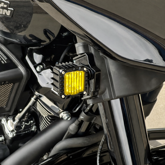 Shark Demon® LED Front Turn Signals for 2023-2026 Street Glide
